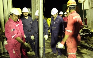 Sand control project contract in 15 wells